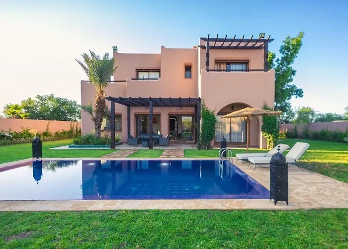 Jolie villa au cœur de la palmeraie